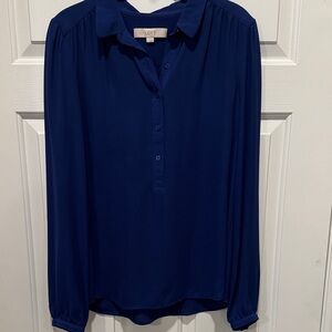 LOFT Deep Blue Women's Blouse